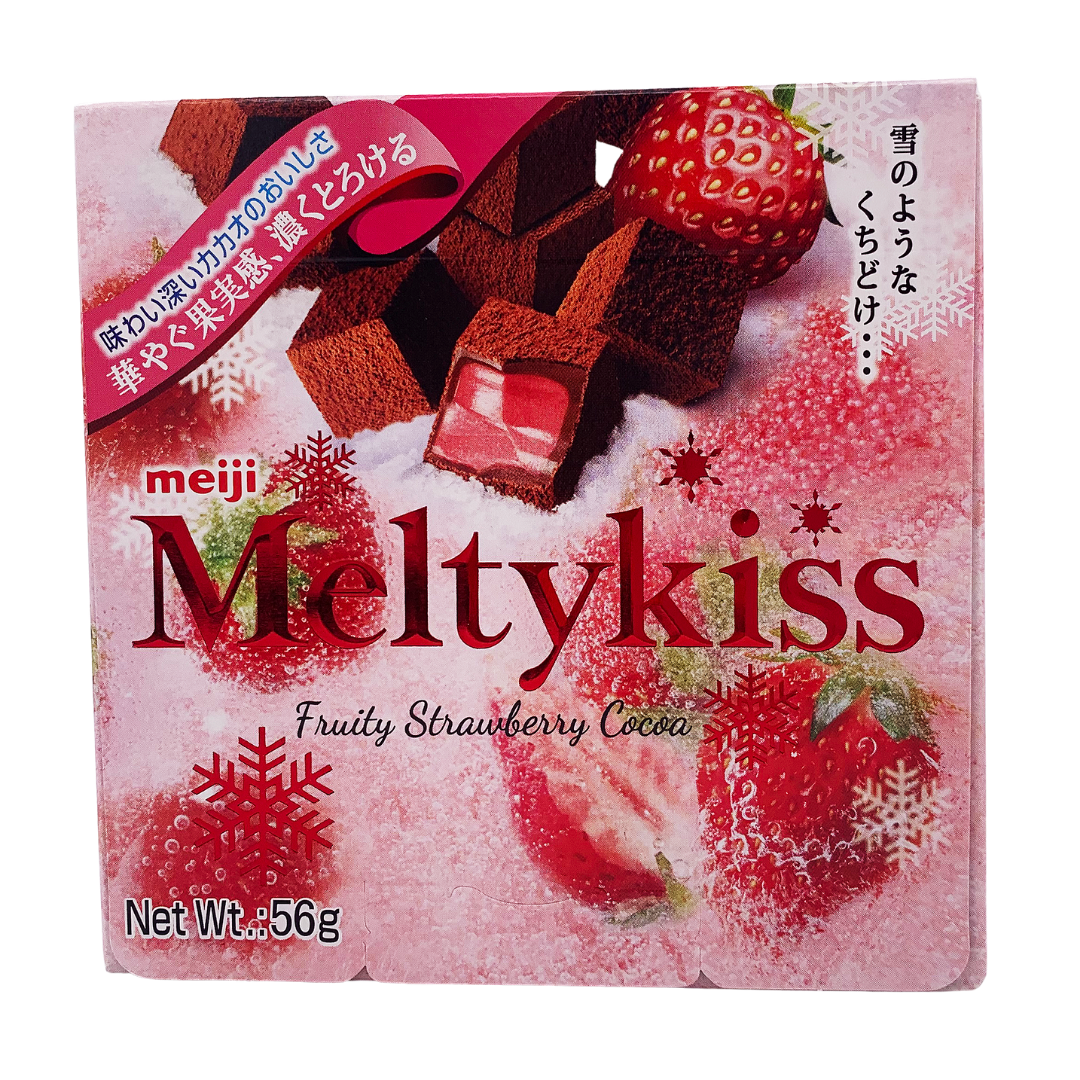 Meltykiss Fruity Strawberry Cocoa Chocolate 56g by Meiji