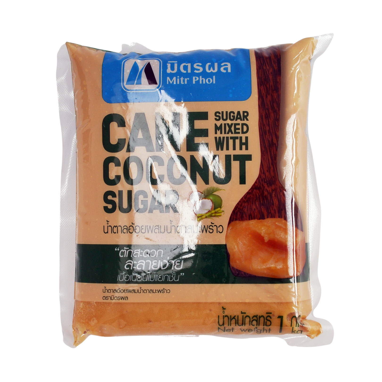 Cane Sugar Mixed with Coconut Sugar 1kg by Mitr Phol