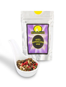 Whole Mixed Peppercorns 26g by Seasoned Pioneers