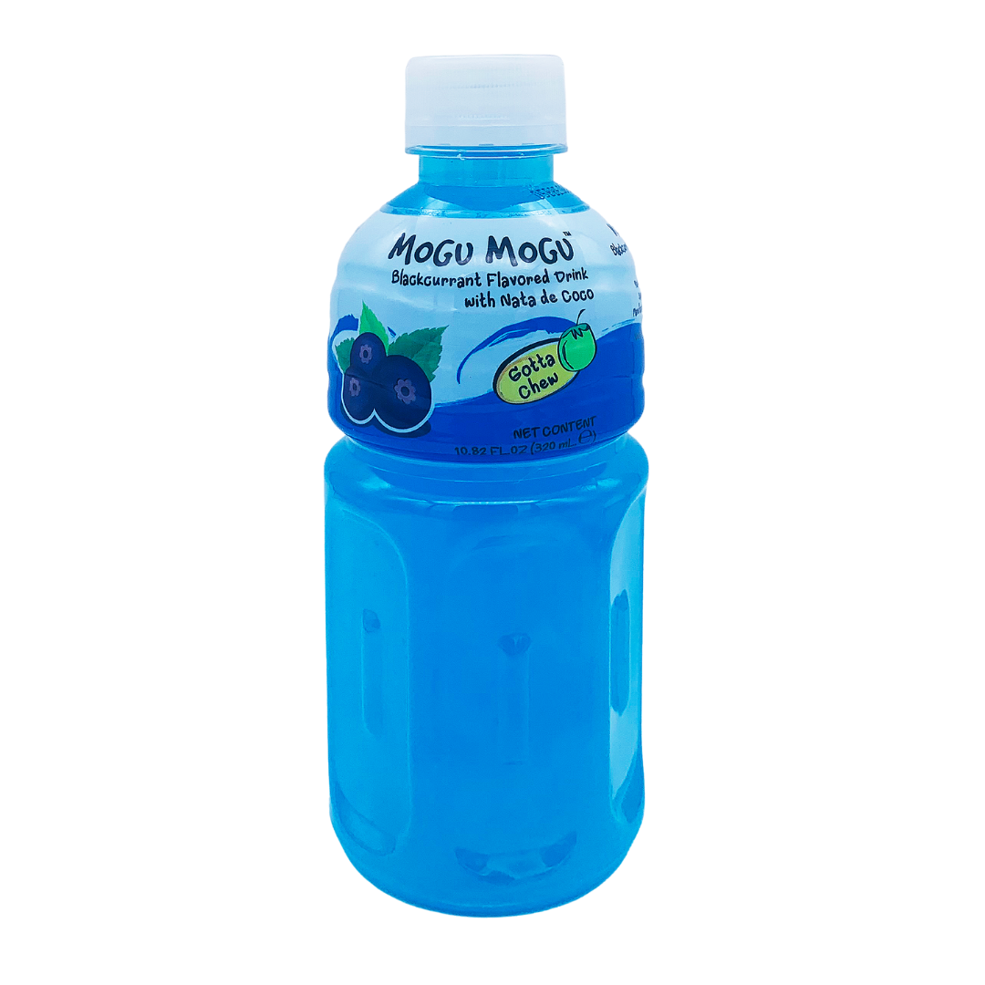 Blackcurrant Flavour Nata De Coco Drink 320ml by Mogu Mogu