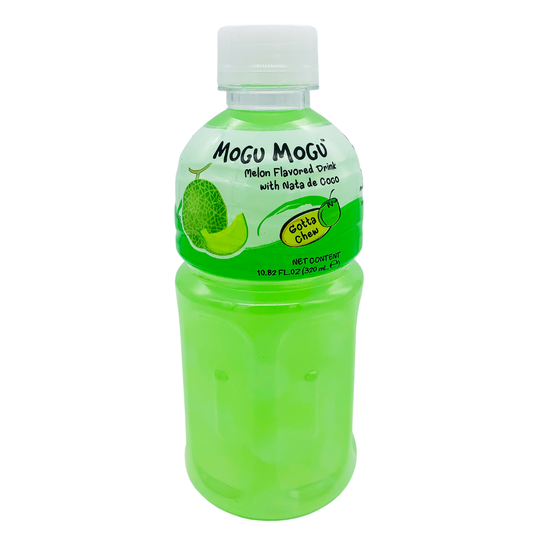 Melon Flavour Nata De Coco Drink 320ml by Mogu Mogu