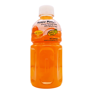 Orange Flavour Nata De Coco Drink 320ml by Mogu Mogu
