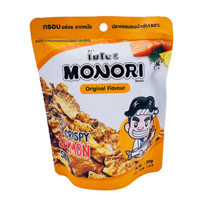 Crispy Salmon Skin Snack Original Flavour 20g by Monori