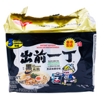 Demae Ramen Japanese Noodles Black Garlic Oil Tonkotsu Flavour 100g x 5 Multipack by Nissin