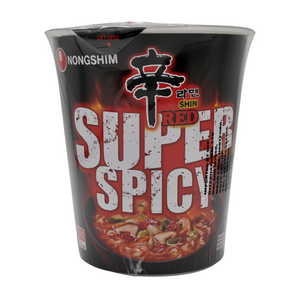 Shin Instant Noodle Cup Super Spicy 68g by Nongshim