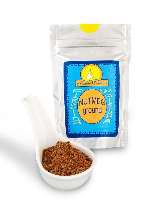 Ground Nutmeg 35g by Seasoned Pioneers