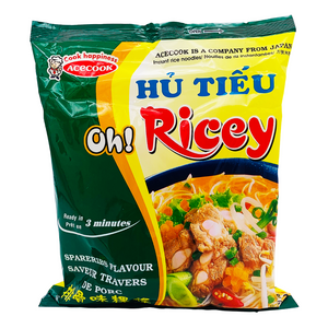 Spare Ribs Flavour Instant Rice Pho Noodles 70g by Oh! Ricey