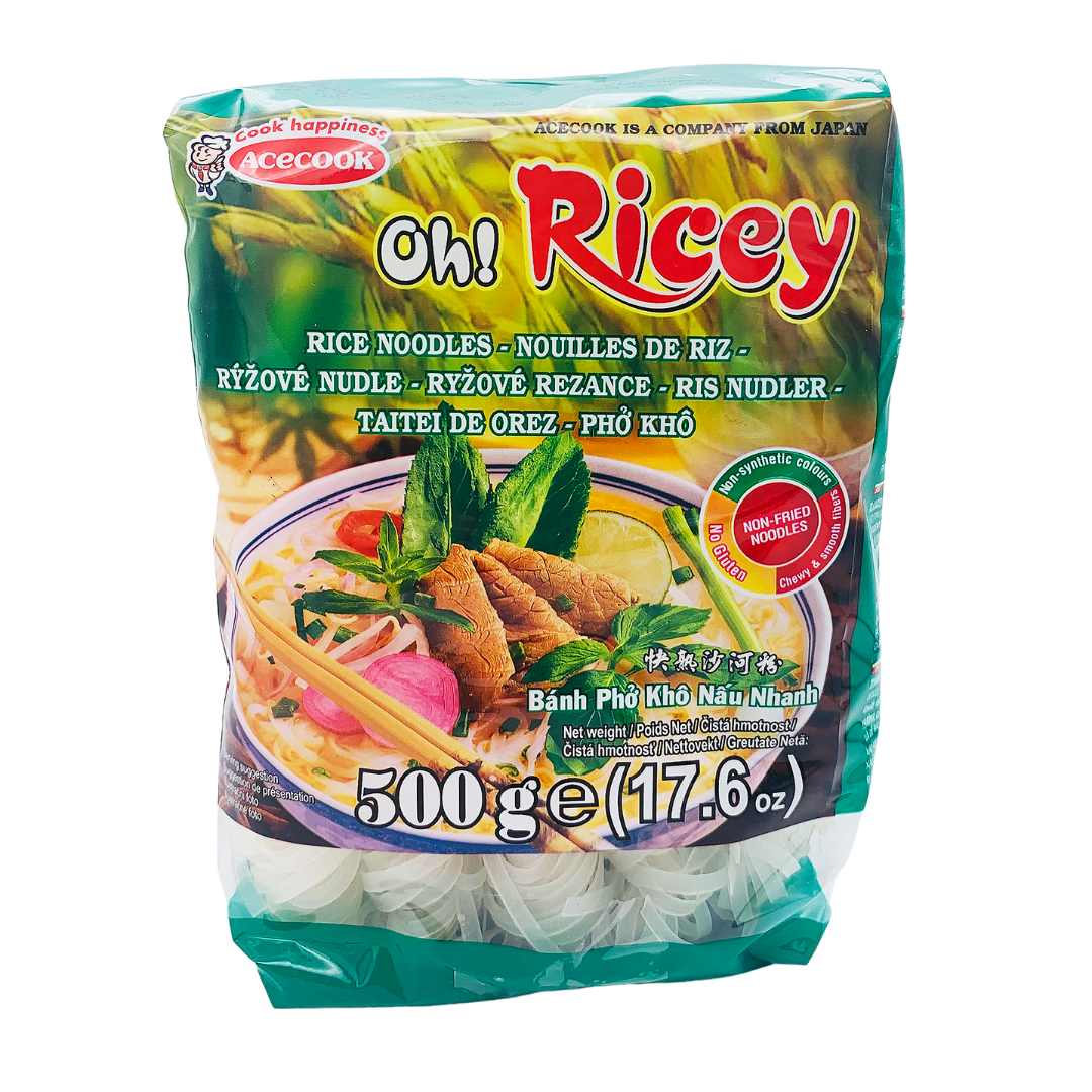 Rice Pho Noodles 500g by Oh! Ricey
