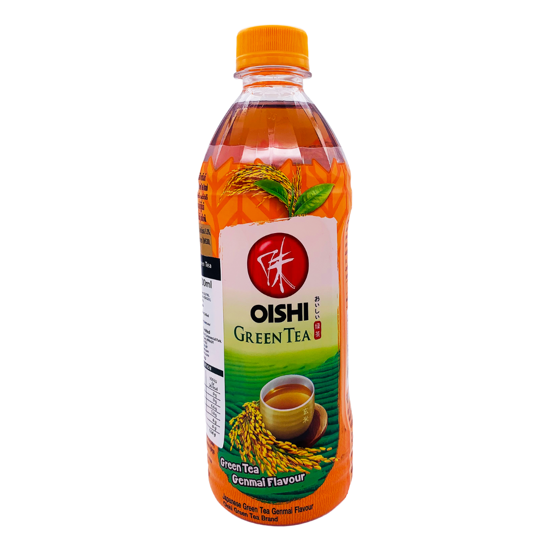 Green Tea Drink Genmai Flavour 500ml by Oishi