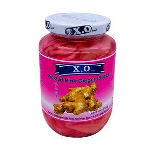 Pickled Pink Ginger Slices 454g Jar by XO