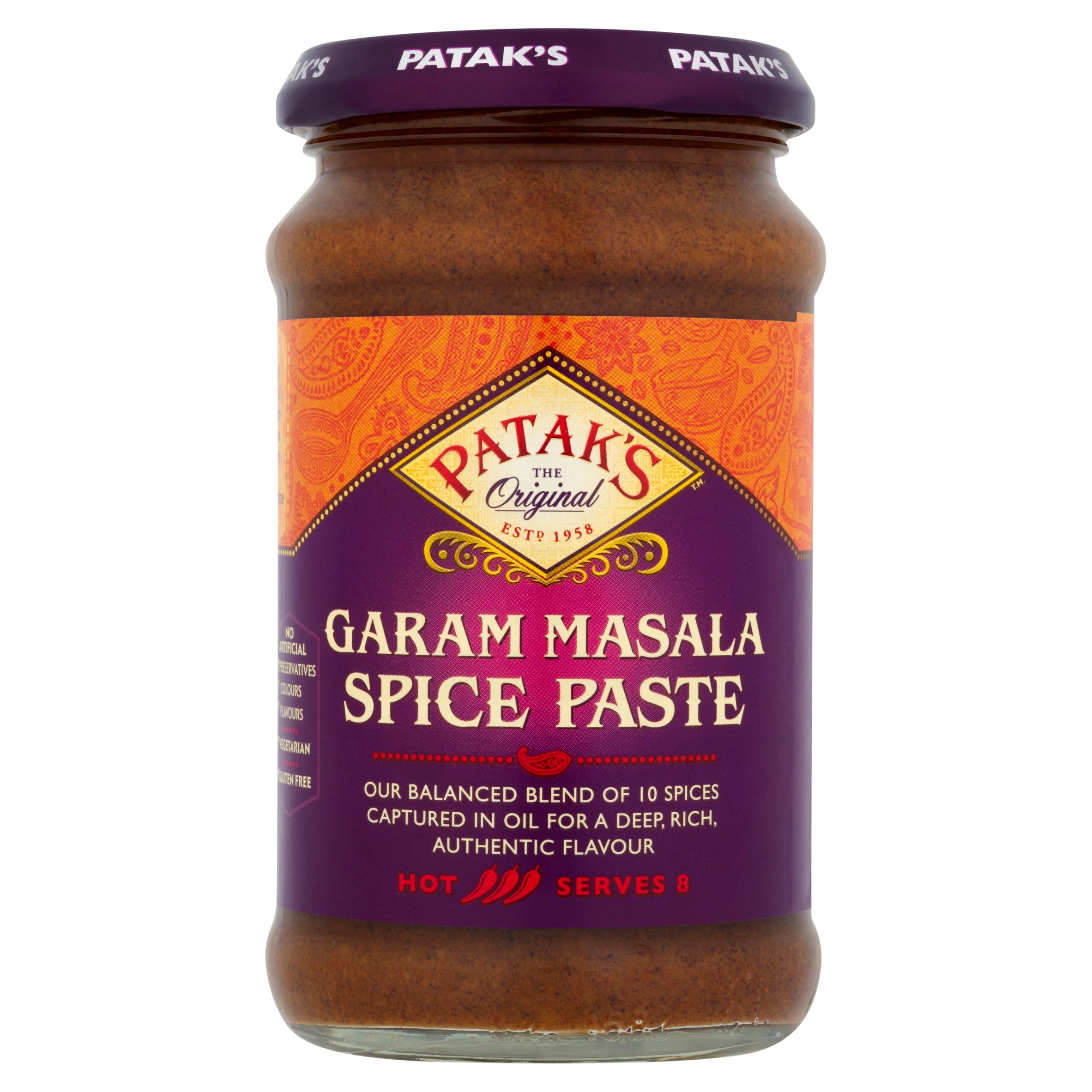 Garam Masala Paste (Hot) 283g by Patak's
