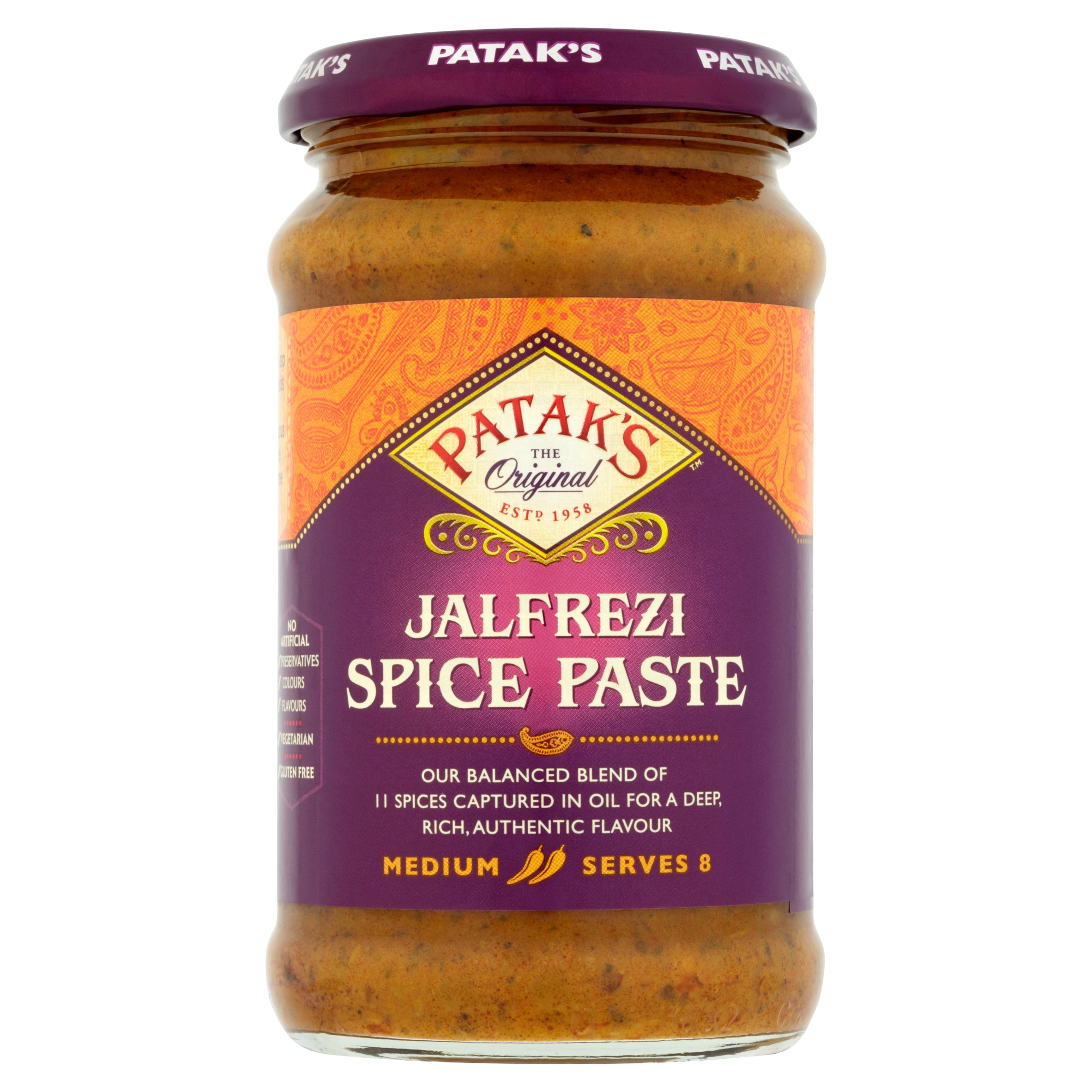 Jalfrezi Paste (Medium) 283g by Patak's