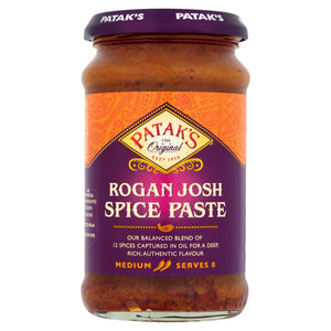 Rogan Josh Spice Paste (Medium) 283g by Patak's