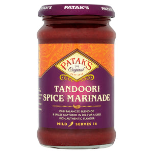 Tandoori Spice Marinade (Mild) 312g by Patak's