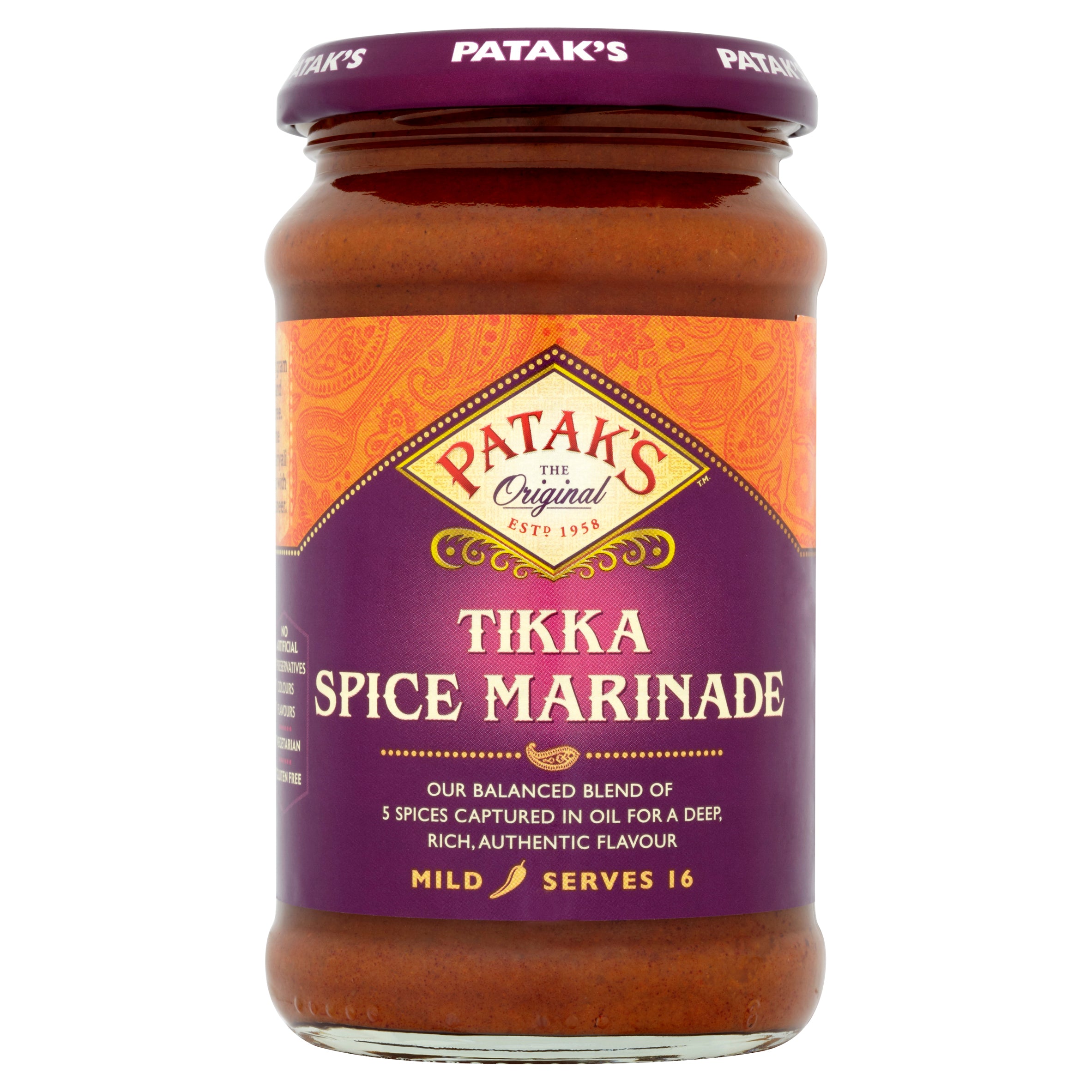 Tikka Spice Marinade 300g by Patak's