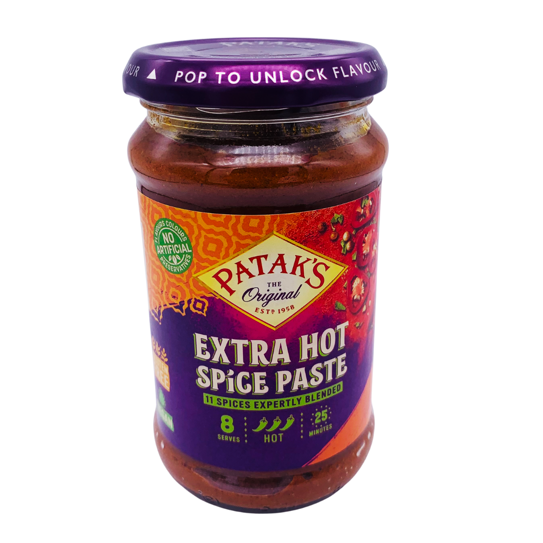 Extra Hot Spice Paste (Hot) 283g by Patak's – Thai Food Online ...