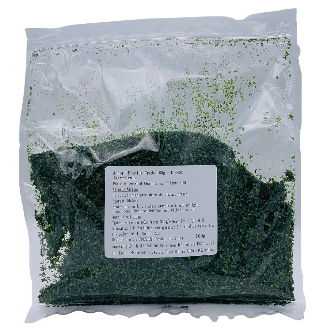 Powdered Seaweed Aonori Premium 100g by Takaokaya