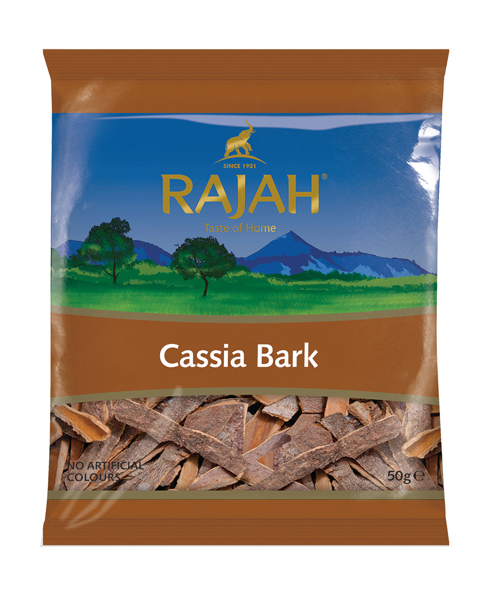 Cinnamon Cassia Bark Sticks 50g by Rajah