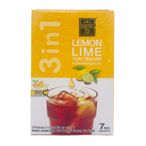 Lemon Lime Thai Tea Mix 7 Sachets 175g by Ranong Tea