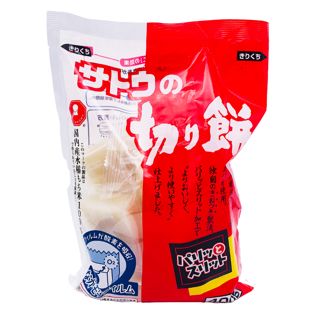 Mochi Rice Cakes 8 pieces 400g by Sato Shokuhin