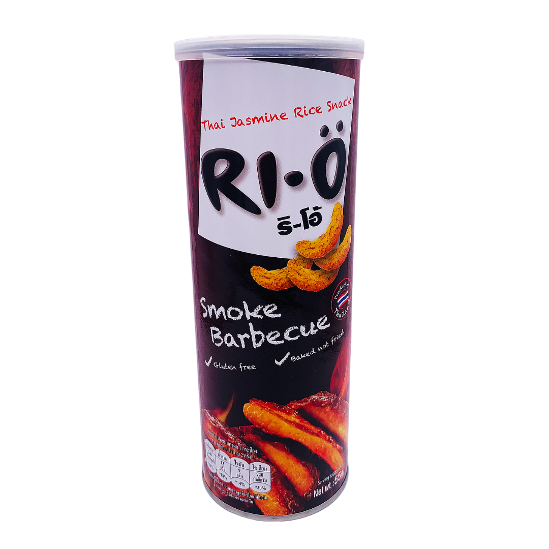 Smokey Barbecue Thai Jasmine Rice Snack 55g by RI-O