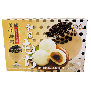 Bubble Milk Tea Flavour Mochi 210g by Royal Family