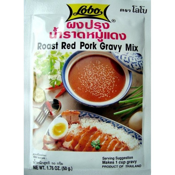 ROAST RED PORK GRAVY MIX 100G BY LOBO - Thai Food Online (your authentic Thai supermarket)