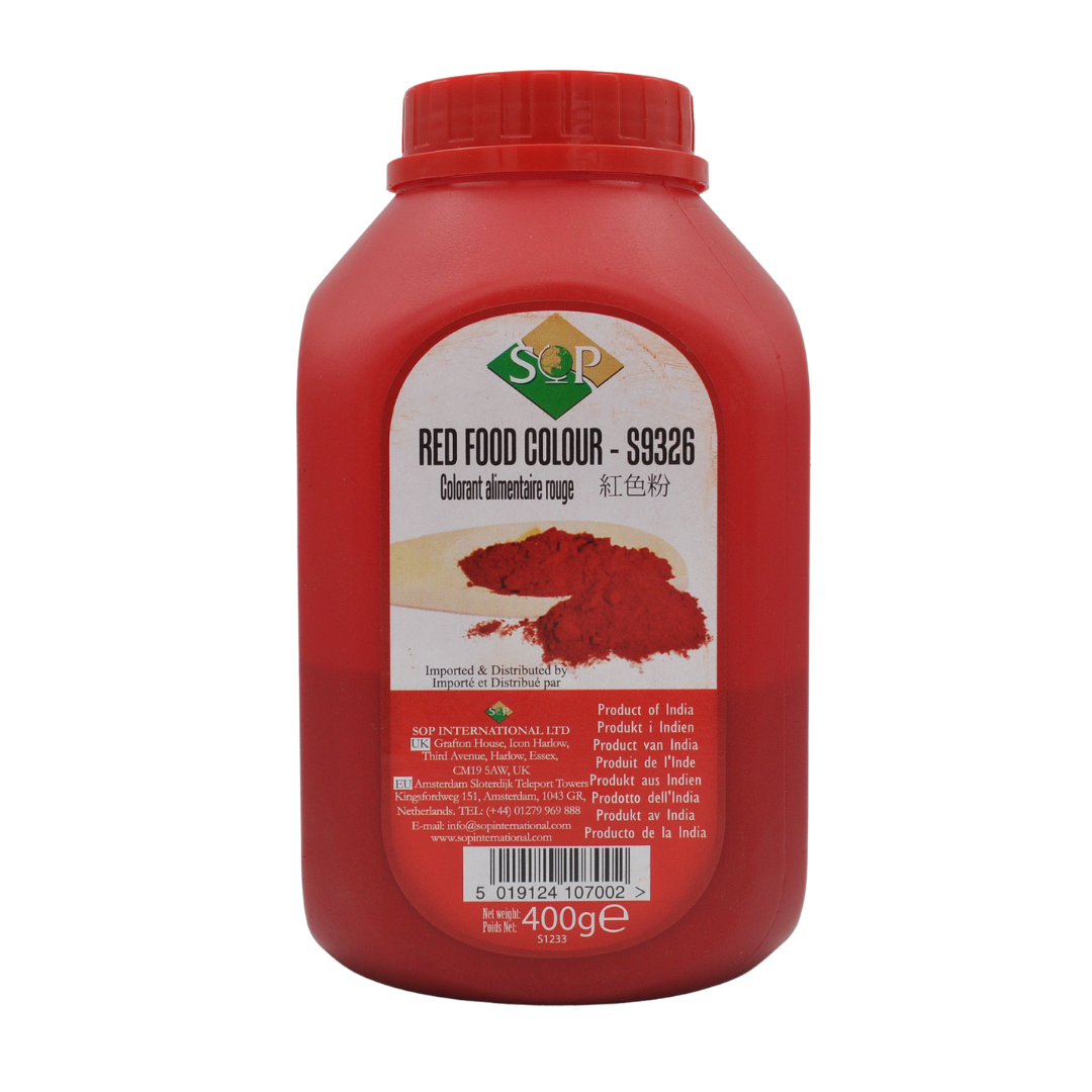 Red Food Colour - S9326 400g by SOP