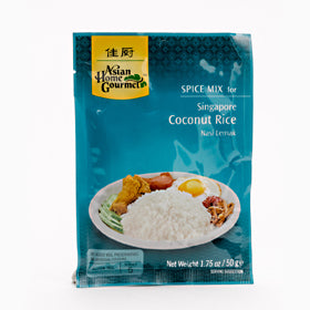 Singapore Coconut Rice Spice Mix Packet 50g by AHG