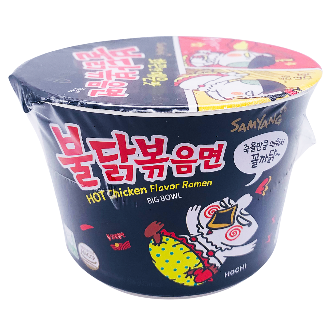 Hot Chicken Flavour Ramen Big Bowl 105g by Samyang