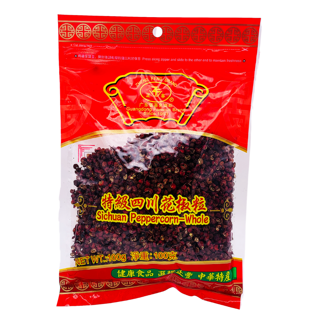 Whole Sichuan Peppercorns 100g by Zheng Feng Brand