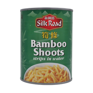 Bamboo Shoots Strips in Salted Water 560g Tin by Silk Road