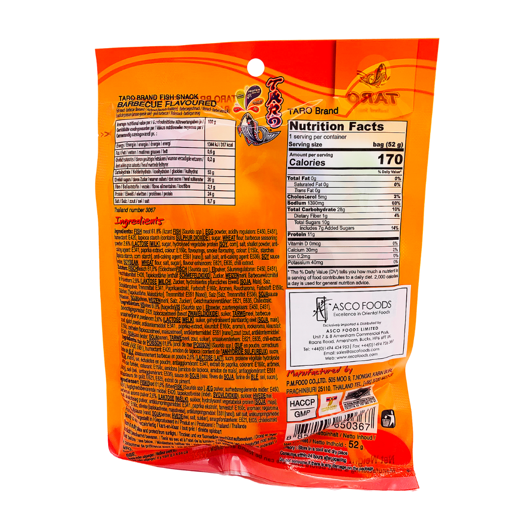 Fish Snack Barbecue Flavour 52g by Taro