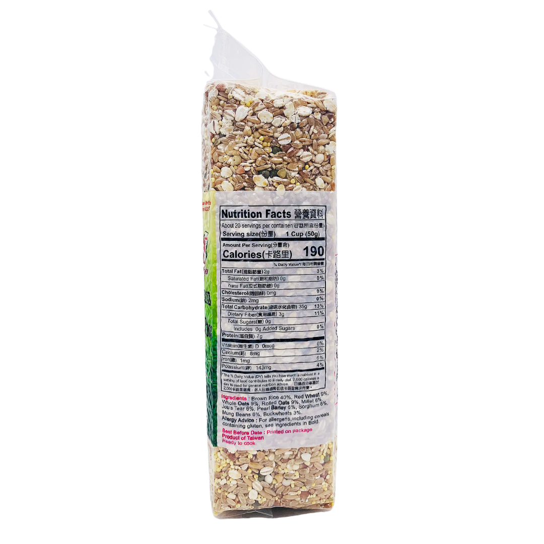 Formosa Rice Ten Grain Brown Rice 1kg by Formosa Yay – Thai Food Online (authentic ...