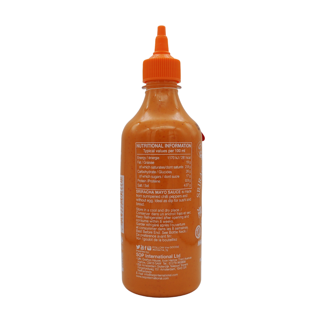 Thai Sriracha Vegan Mayo Sauce 455ml by Flying Goose