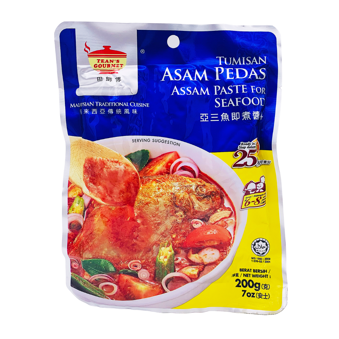 Tumisan Asam Pedas Assam Paste for Seafood 200g by Tean's Gourmet