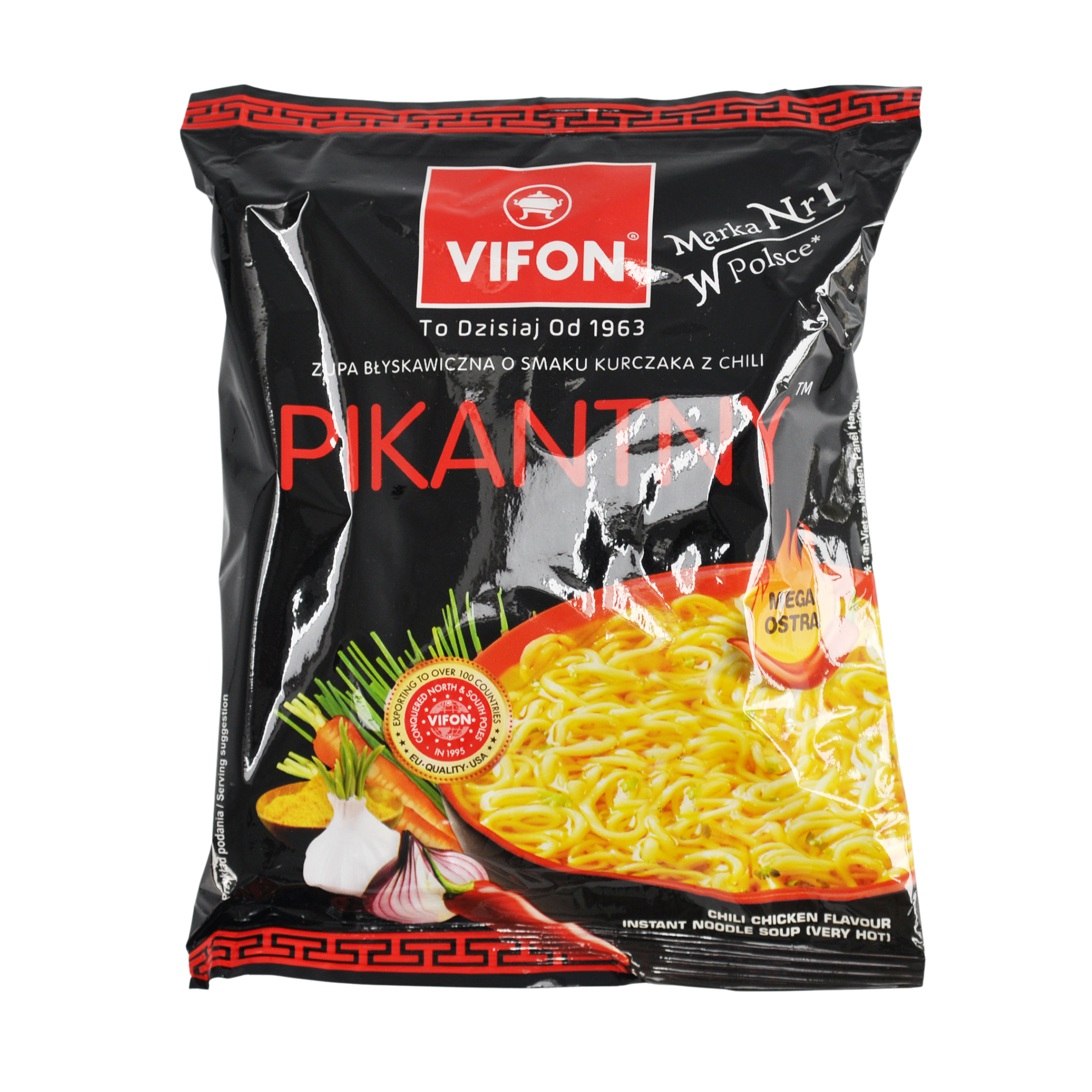 Chilli chicken instant noodles 70g by Vifon