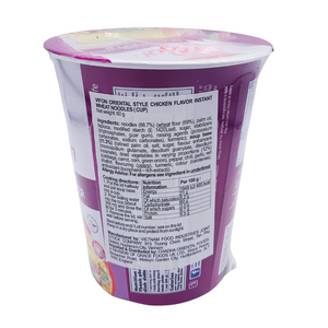 Chicken Flavoured Instant Noodle Cup 60g by Vifon