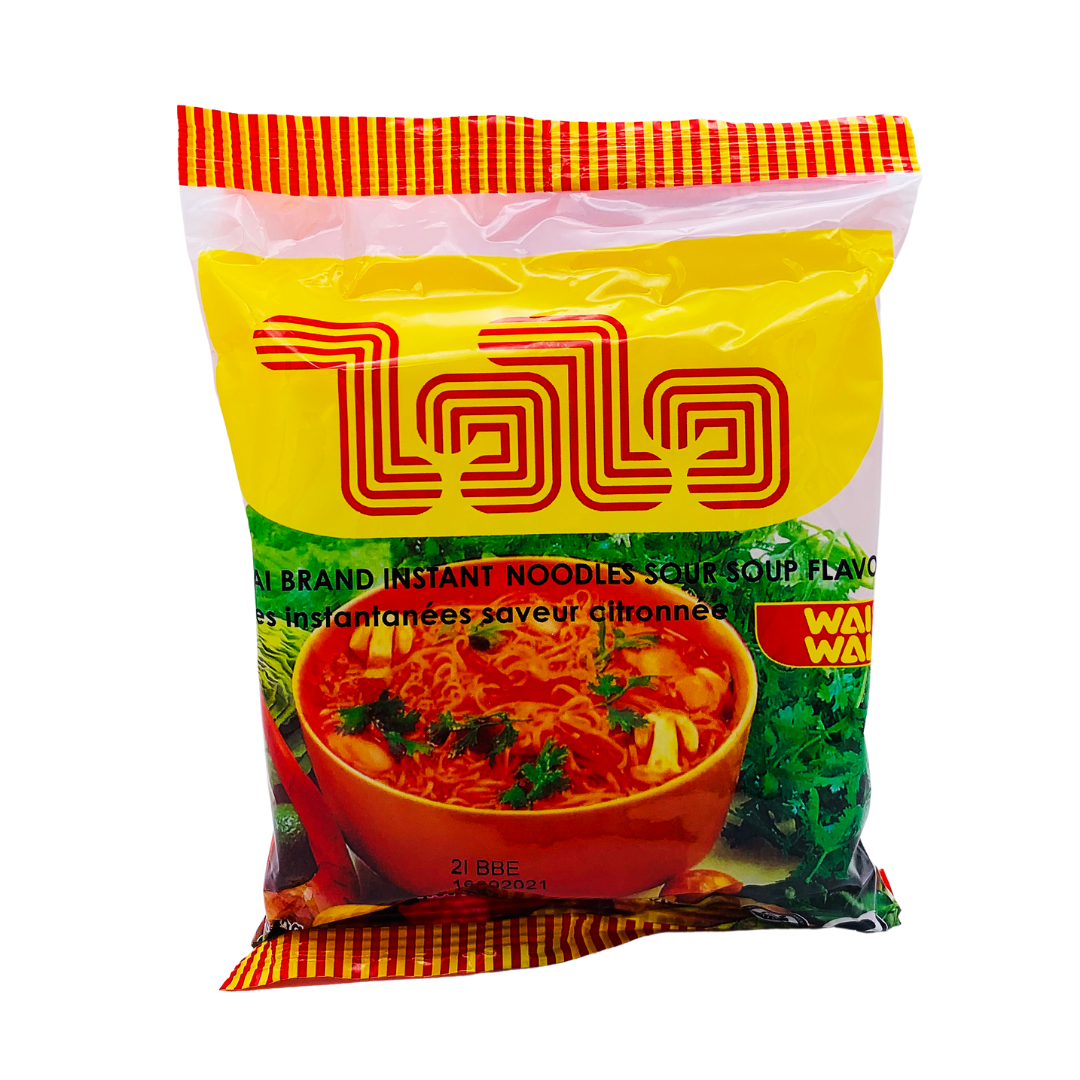 Shrimp Tom Yum Sour Soup Flavour Instant Noodles 60g by Wai Wai