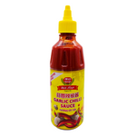 ** REDUCED** Garlic Chilli Sauce 460g Squeezy Bottle by Woh Hup BB 7.8.23