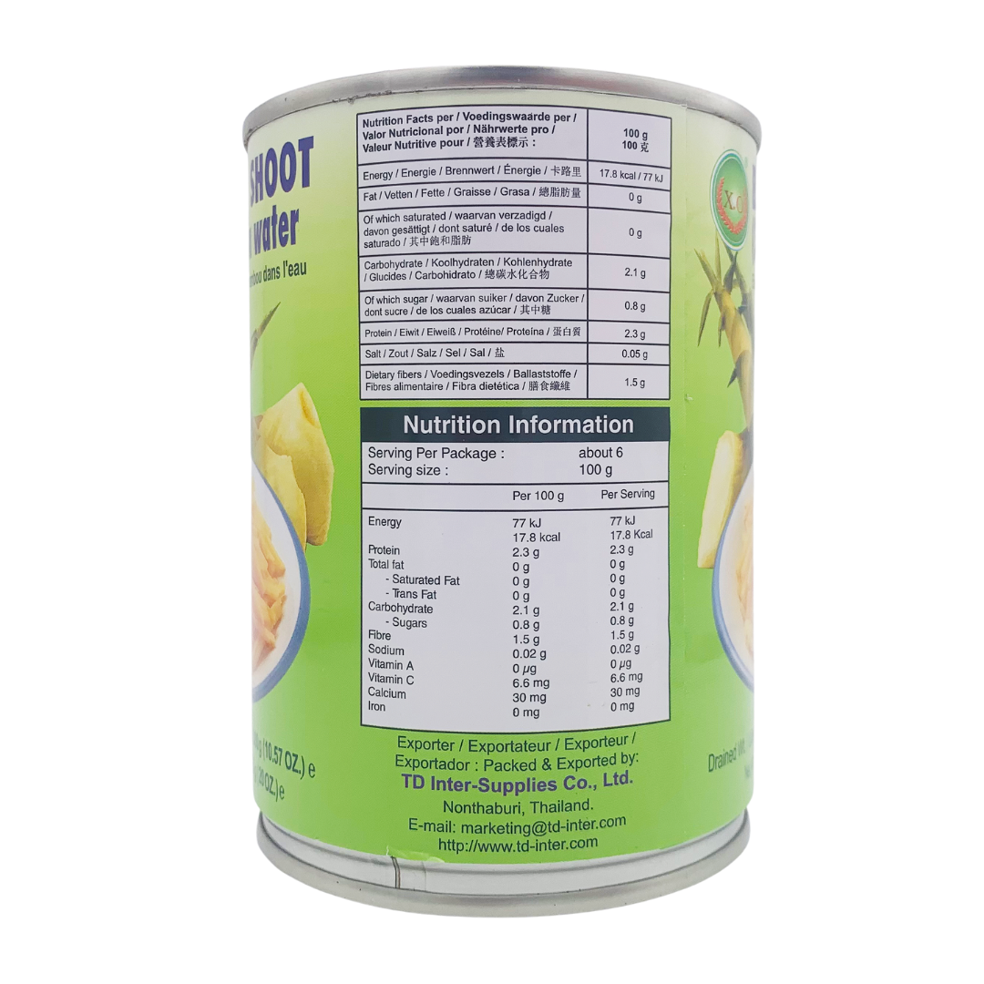 Thai Bamboo Shoot Strips in Water 565g by XO
