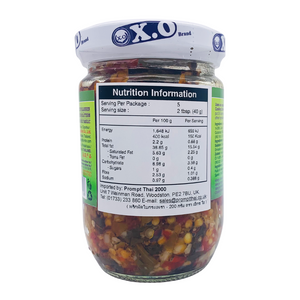 Thai Chilli Paste with Holy Basil Leaves 227g by XO