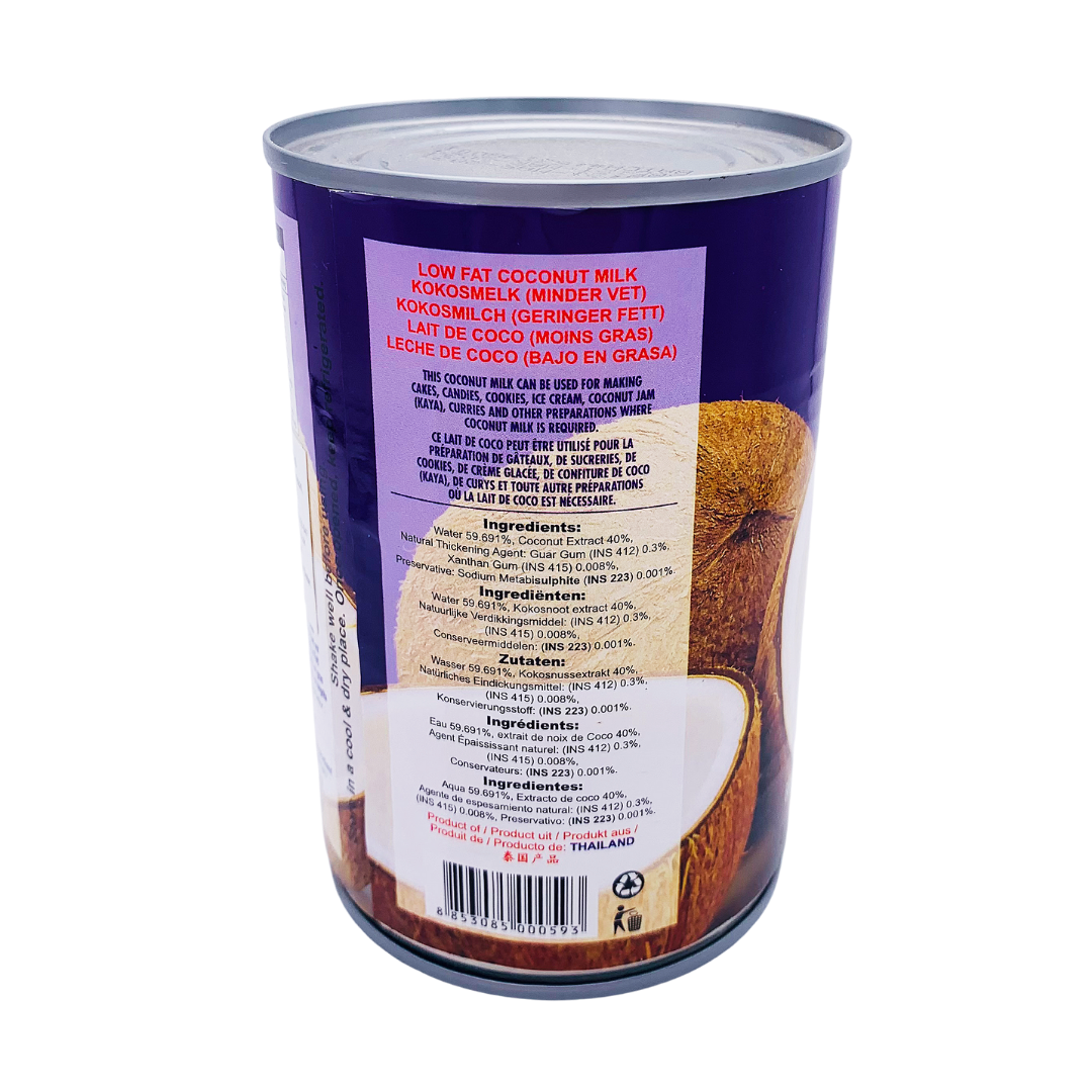Thai Coconut Milk Low Fat 400ml Can by XO