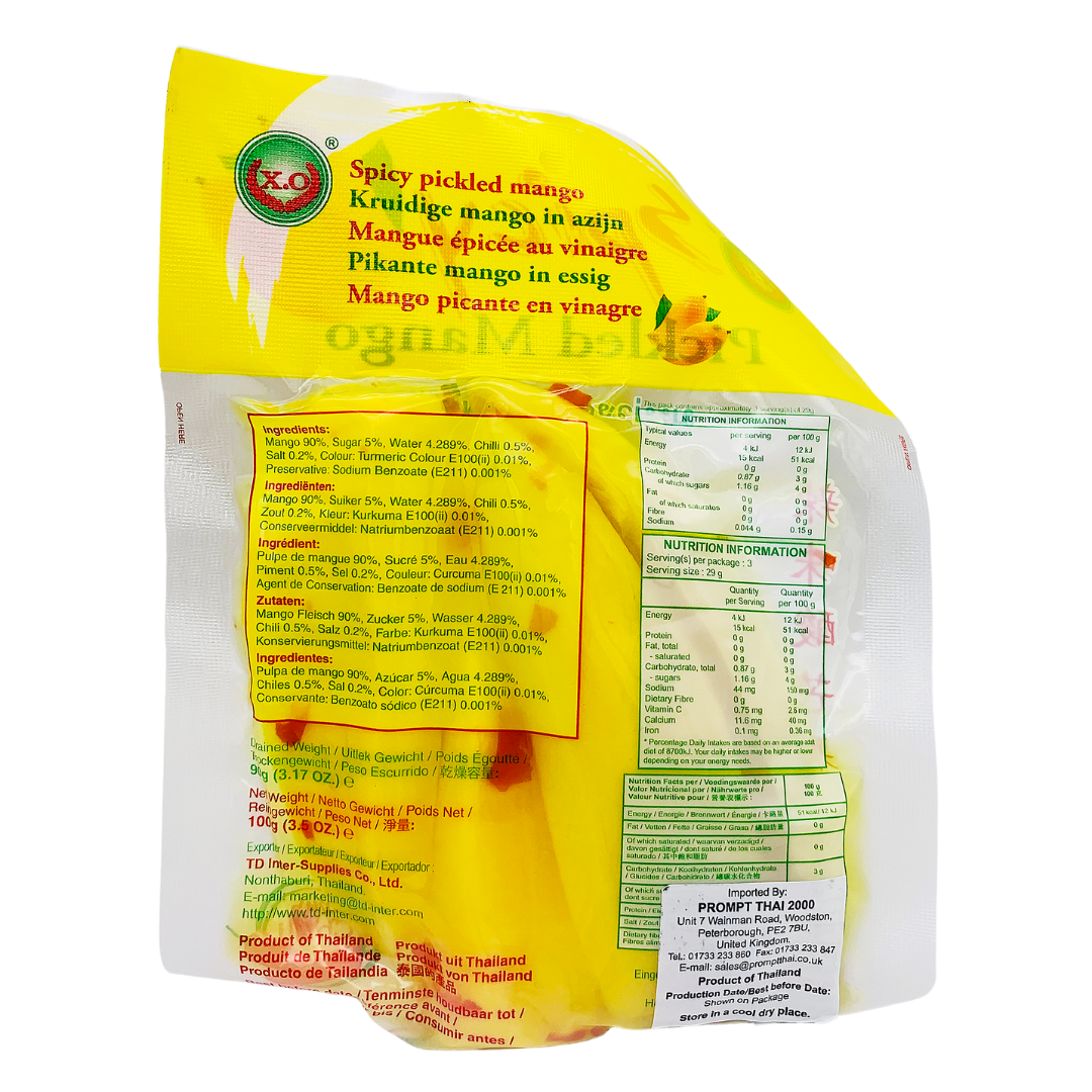 Thai Spicy Pickled Mango 100g by XO