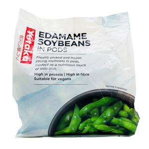 Frozen Edamame Beans Soybean with Pod 500g by Yutaka