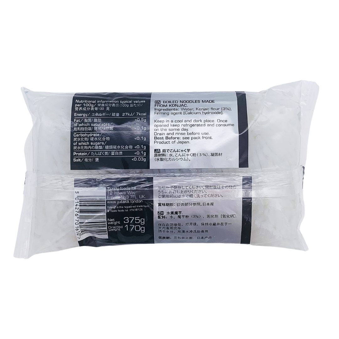 Japanese White Shirataki Noodles 375g by Yutaka