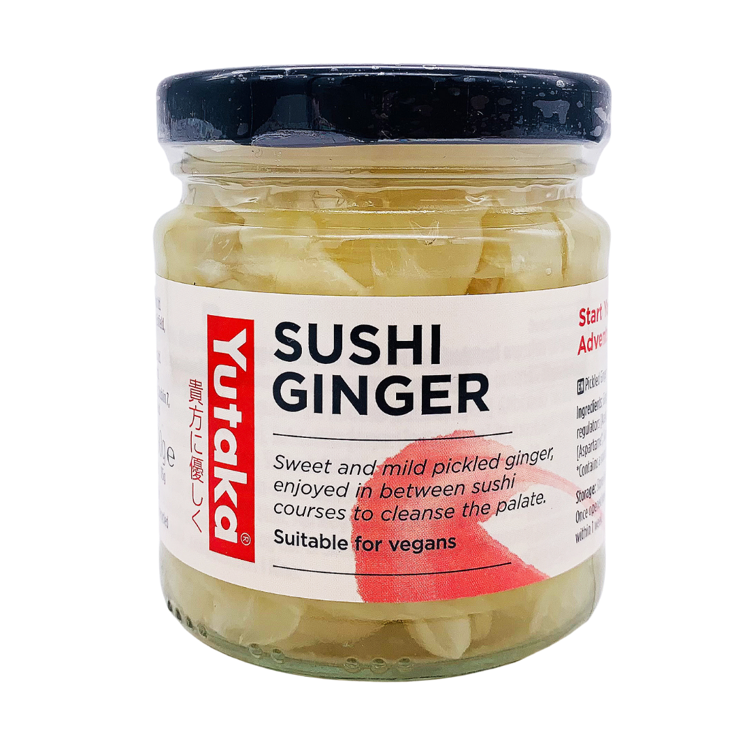 Japanese Pickled Sushi Ginger 190g by Yutaka