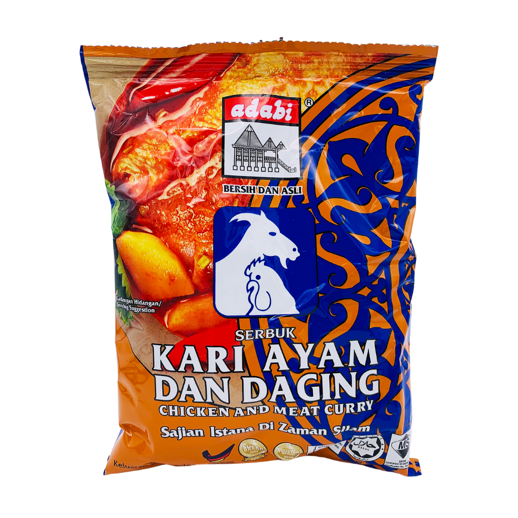 Kari Ayam Dan Daging Chicken and Meat Curry Powder 250g by Adabi