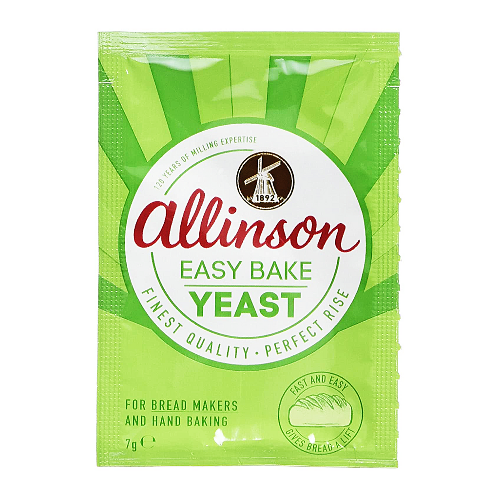 Easy Bake Dried Yeast 2 x 7g (Double Sachets) by Allinson