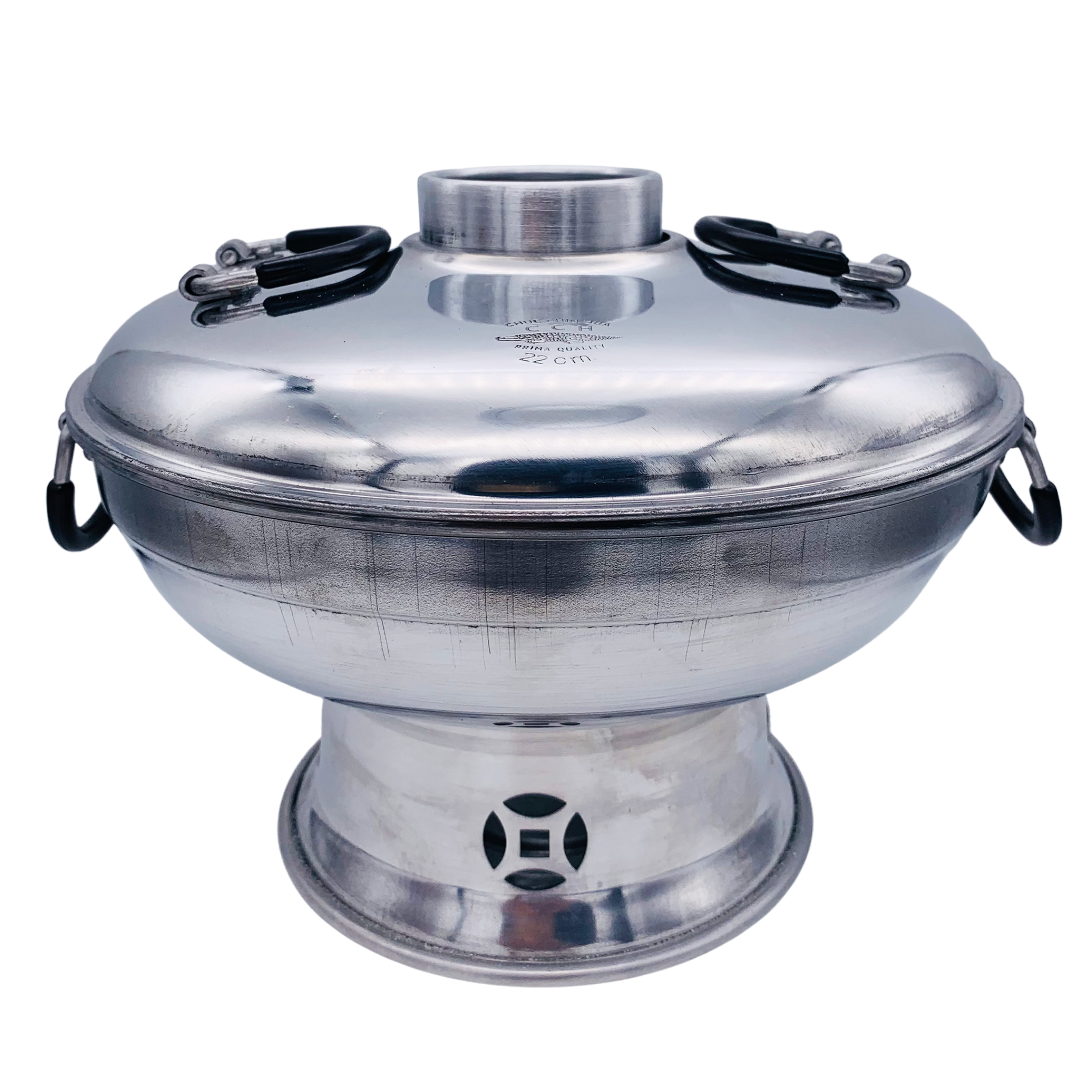 Aluminium Hotpot 22cm by Crocodile